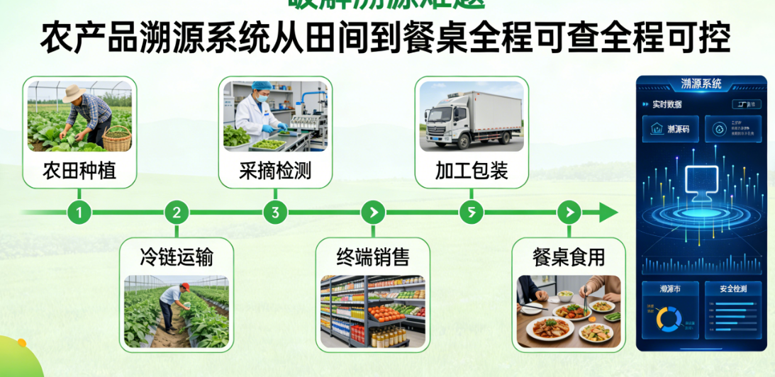 赋能农业数字化！农产品溯源系统，让每一份农产品都有“身份证” 