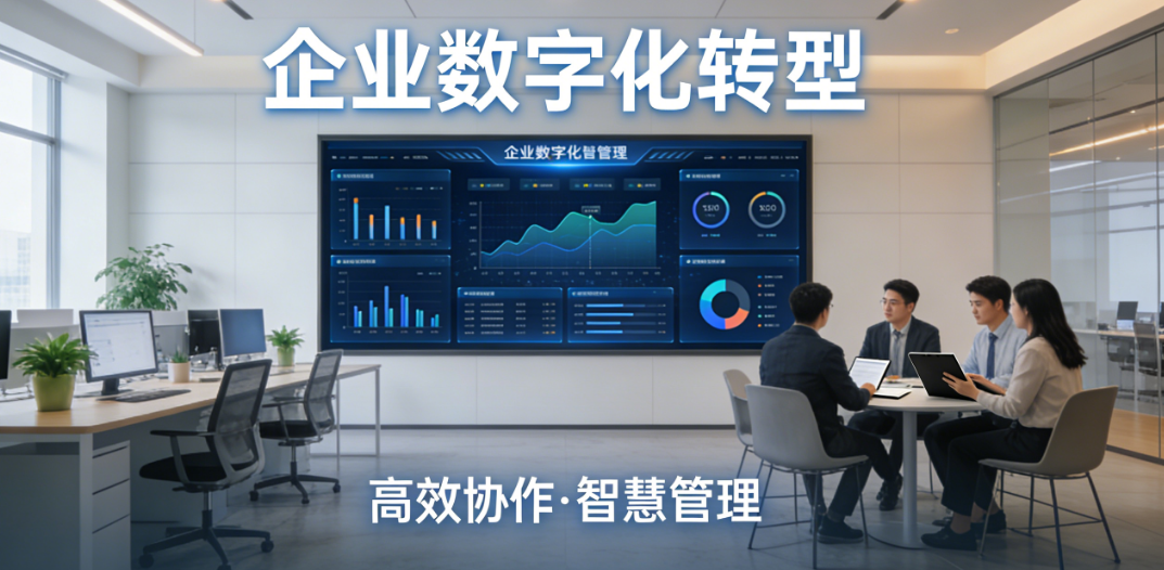 深耕企业数字化服务，一站式破解企业转型痛点，降本增效提竞争力