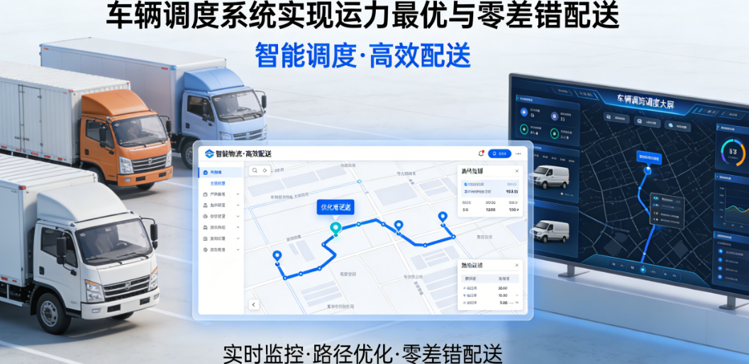 告别人工调度混乱！车辆调度系统，实现运力最优与零差错配送